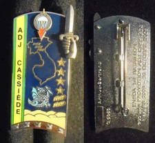 INSIGNE MILITAIRE – 260° PROMOTION ENSOA - ADJ  CASSIEDE - A. B. - G 5050