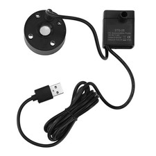 Mist Maker USB Fog Maker With Pump LED Colorful Lighting Fountain Atomizer