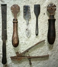 E6- ANCIEN BAILLE VOIE PINCE CLÉ A  AVOYER outil ancien OLD TOOL lot N°3