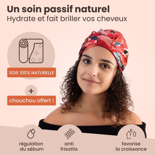 Bonnet nuit 100 soie de - bonnet,