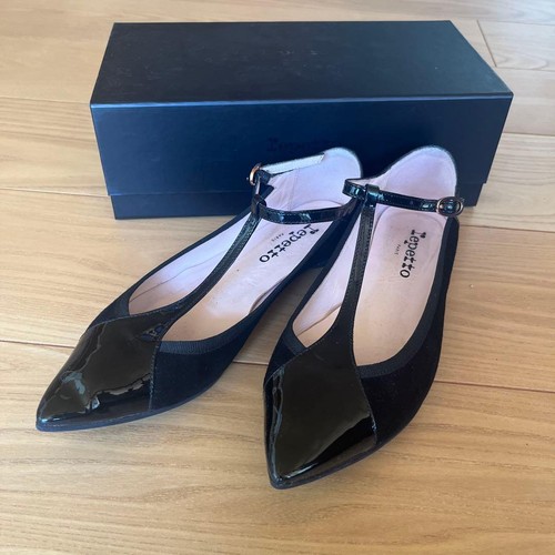 Repetto strap flats pointed - flats,
