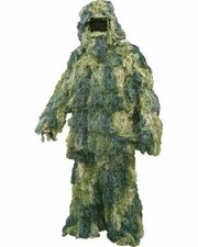 Kombat UK Adultes Ghillie Suit Camouflage Forêt Dissimulation Gilet Filet