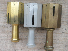 3 outils anciens  géomètre équerre d'arpenteur goniomètre pantomètre fil à plomb