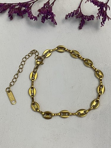 Bracelet gourmette chaîne