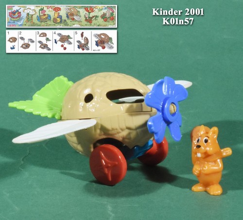 Kinder 2001 animaux - 2001,,