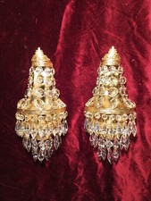 Paire D'applique a Pampille