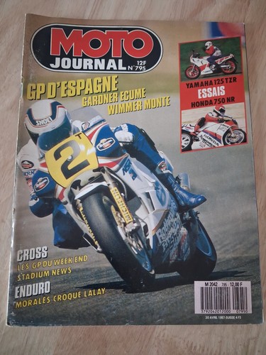 Moto journal 1987 795 yamaha - journal,