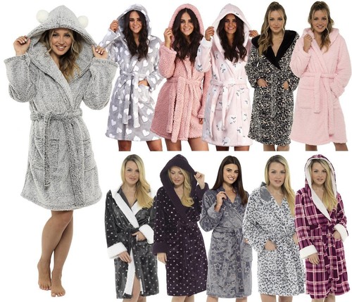 Peignoir douillet chaud hiver - peignoir,