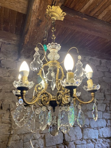 Baccarat joli lustre cage