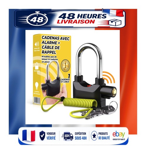Antivol moto avec alarme - antivol, 110db