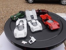LOT POUR PIECE ou DIORAMA VEREM SOLIDO PORCHE LOLA  ET AUTRE 1/43 EN BON ETAT