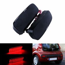 Lentille Noir LED Feux Pare-chocs Arrière Réflecteur Pour Peugeot 107 206 SW 607