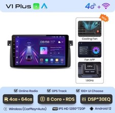 Autoradio Android Pour BMW E46 M3 318/320 / 325/330/335 4G+64GB