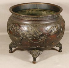 Cache Pot Chinois En Bronze