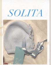 Solita  Baby Light Blue Bonnet