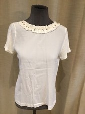 Très Beau Haut Soie Lin Blanc