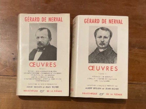 Oeuvres gérard nerval - de, |
