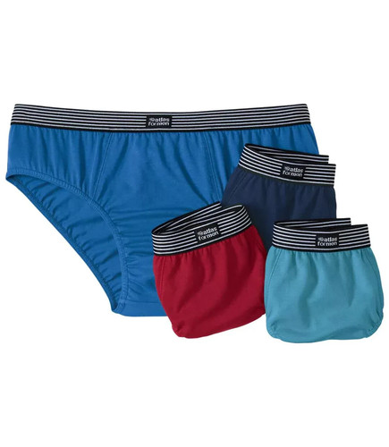 Lot slip coton diverses - de, 4