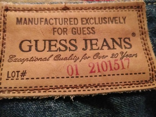 Authentic guess jeans straight - guess,