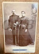 CARTE PHOTO MILITAIRE 140° TENUE SABRE