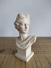 Sculpture Buste Apollo De Belvedere  Grecque / Hauteur : 16,5cm - Vintage 