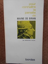 POUR CONNAITRE LA PENSEE DE