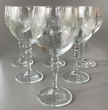 Lot de 6 verres à vin en