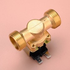 Brass solenoid valve normally - brass,