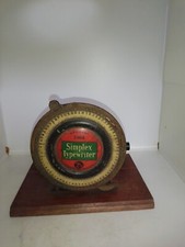 ANCIENNE MACHINE A ECRIRE DATE 1908 DE MARQUE SIMPLEX TYPEWRITER