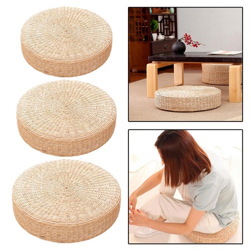 Tatami coussin siège paille - coussin,