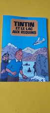 HOMMAGE TINTIN ET LE LAC AUX REQUINS  BOB DE MOOR  VERSION DESSINEE EN COULEURS