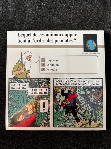 Lot fiches atlas tintin - lot, 20