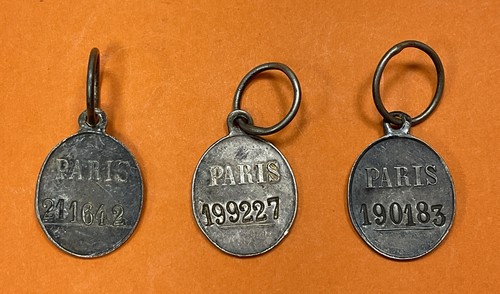 Lot médailles en argent - en,