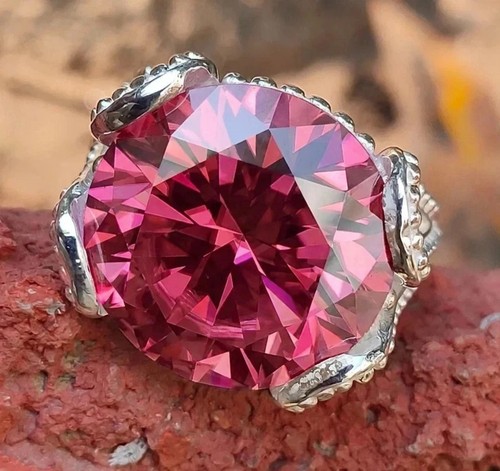 Rare bague solitaire - bague, diamant