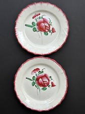 2 jolies anciennes ASSIETTES