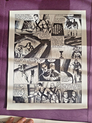 Planche originale raoul - originale,