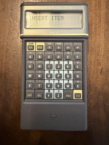 Vintage psion organiser - psion,