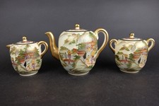 Théière Satsuma aiguière et