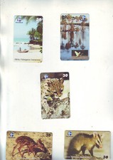 5 cartes telephoniques telemar