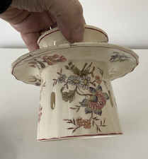 Beurrier faience de Longchamp Lunéville ...