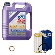 Mahle Filtre À Huile 5 L Liqui Moly 5W-40 High Tech Pour Audi A4 Avant 2.0 A5