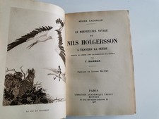 Le Merveilleux Voyage de NILS HOLGERSSON àTravers la SUÈDE (carte)LARGERLÖF 1946