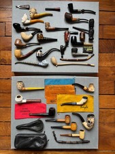 Lot de pipes collection Henriot Quimper Ropp Butz-Choquin Chap Old Mokum