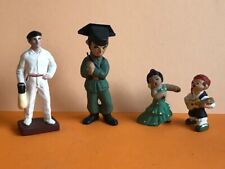 FIGURINES ANCIENNES BASQUES ET ESPAGNOLES EN PLATRE OU RESINE