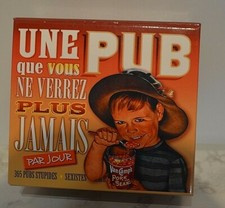 CALENDRIER D ANCIENNE PUBLICITE PAS TOLE EMAILLEE LIVRE AGENDA ALMANACH