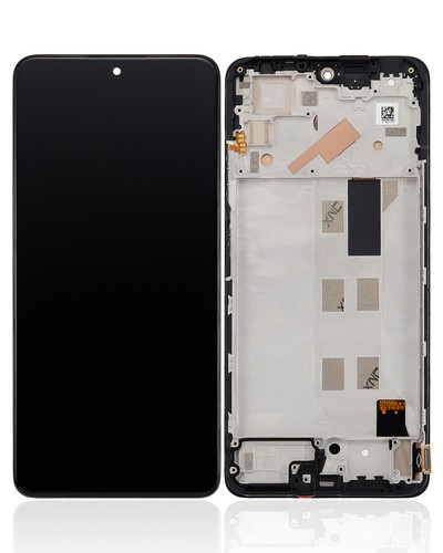 Lcd assembly with frame - with,