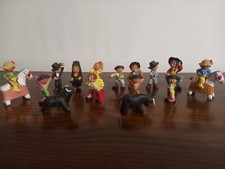 Lot de 15 figurines santon