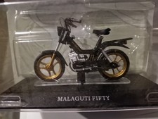Mobylette MALAGUTI FIFTY 1/18 Leo Models Diecast Miniature Scooter Moto M002