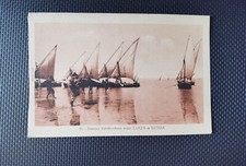 CPA Bateaux transbordeurs entre ZARZIS et DJERBA