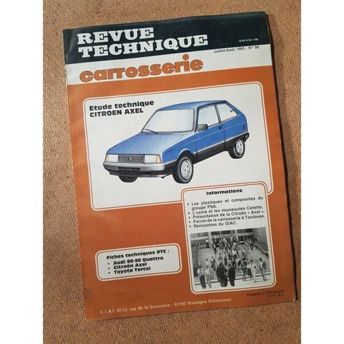 Technique carrosserie citroën - carrosserie,